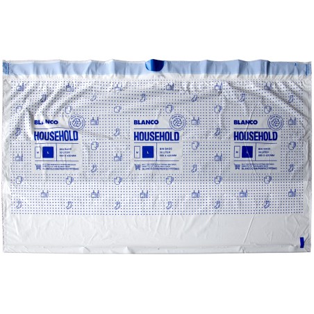 Zatahovací odpadkové pytle Blanco Household L, pro nádoby 30 l, 15 ks Zatahovací odpadkové pytle Blanco Household L, pro nádoby 30 l, 15 ks