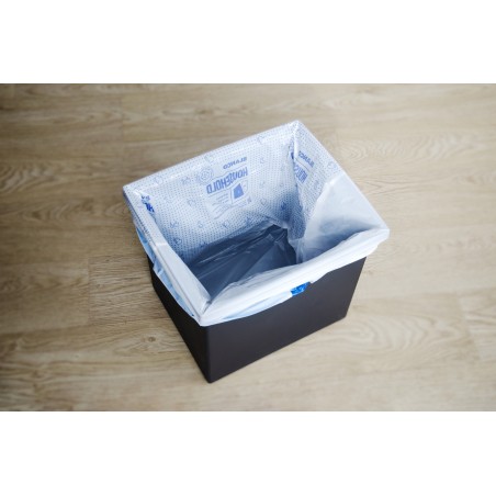 Zatahovací odpadkové pytle Blanco Household L, pro nádoby 30 l, 15 ks Zatahovací odpadkové pytle Blanco Household L, pro nádoby 30 l, 15 ks