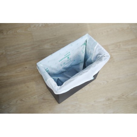 Zatahovací odpadkové pytle Blanco Compostable M, kompostovatelné, pro nádoby 12-19 l, 15 ks Zatahovací odpadkové pytle Blanco Compostable M, kompostovatelné, pro nádoby 12-19 l, 15 ks