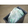 Zatahovací odpadkové pytle Blanco Compostable M, kompostovatelné, pro nádoby 12-19 l, 15 ks Zatahovací odpadkové pytle Blanco Compostable M, kompostovatelné, pro nádoby 12-19 l, 15 ks