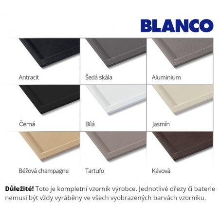 Vzorník granitu Blanco Vzorník granitu Blanco